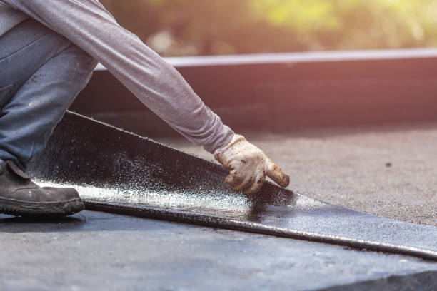 Professional Waterproofing technician working in Delmont, PA